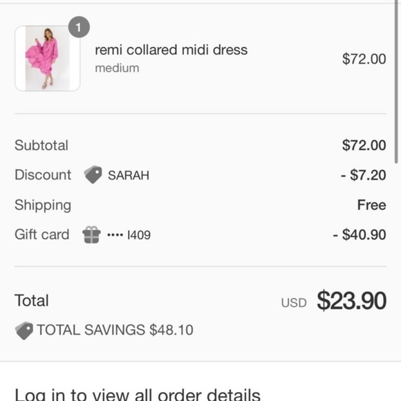 Shop zoco pink dress - Picture 4 of 4